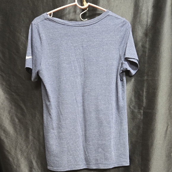 Nike Heather Blue Athletic Tee - Picture 6 of 9